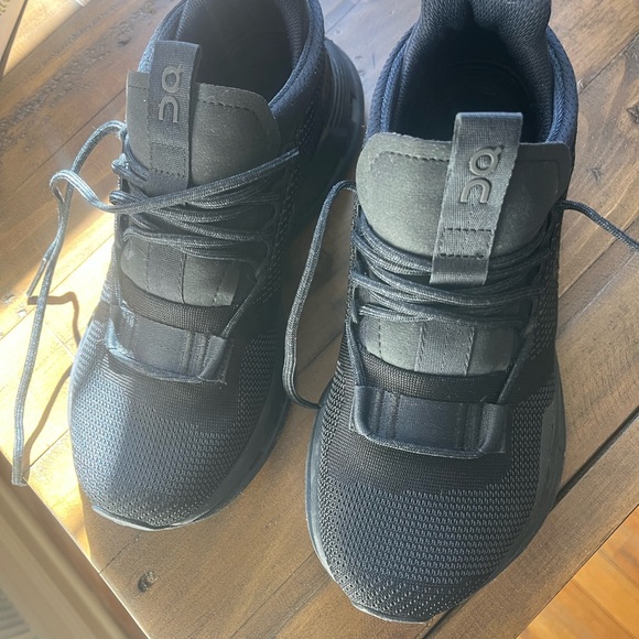 On Running Women’s Black Athletic Shoes - Picture 3 of 4